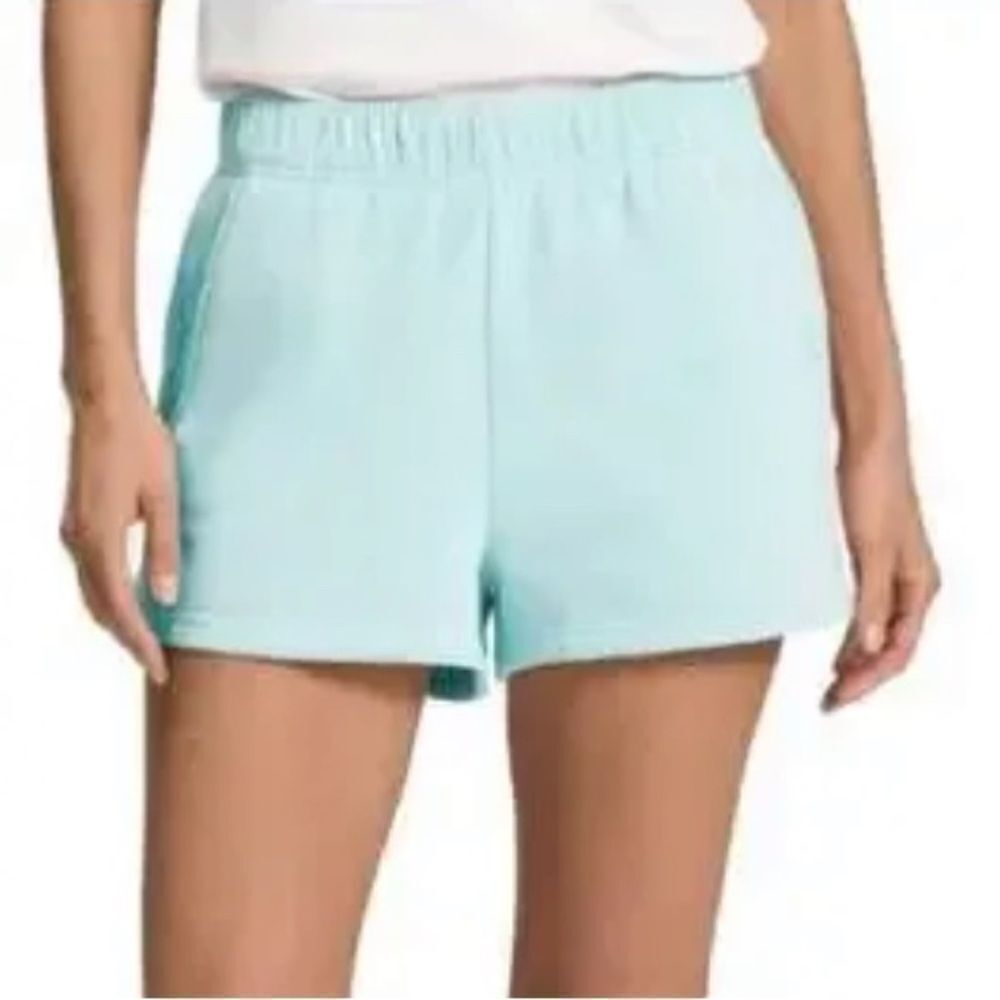 🆕 The North Face Women's Half Dome Fleece Shorts, XXL, Skylight Blue